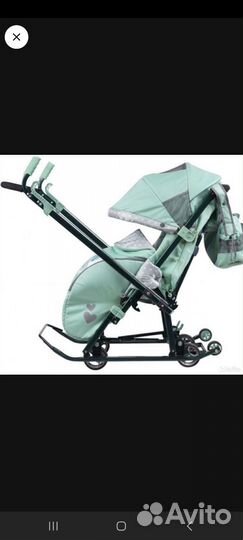 Детские санки коляска бу