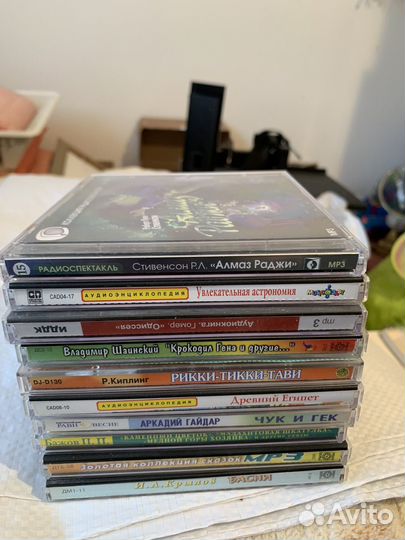 Cd диски видео и аудио