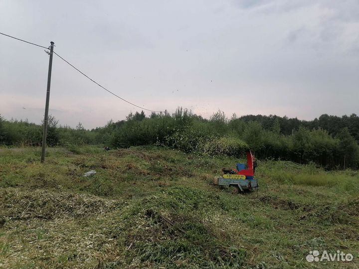 Аренда измельчителя древесины