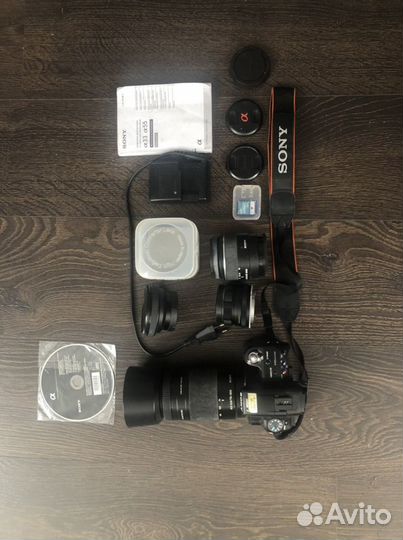 Фотоаппарат sony alpha 33