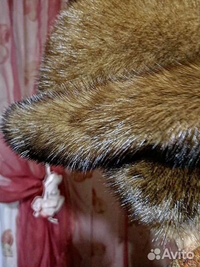 Шапка норковая женская 56