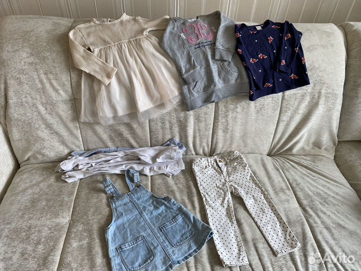 Пакет одежды для девочки 86-92