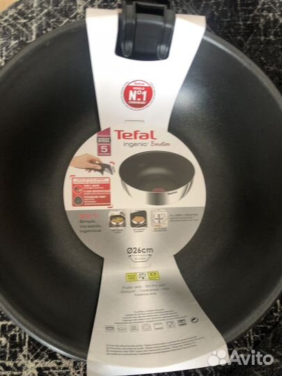 Tefal ingenio emotion wok, 26 см