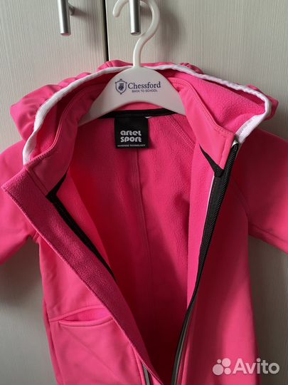 Комбинезон демисезонный доя девочки softshell 74