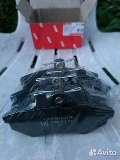 Колодки тормозные, передние, TSN 2.1.59