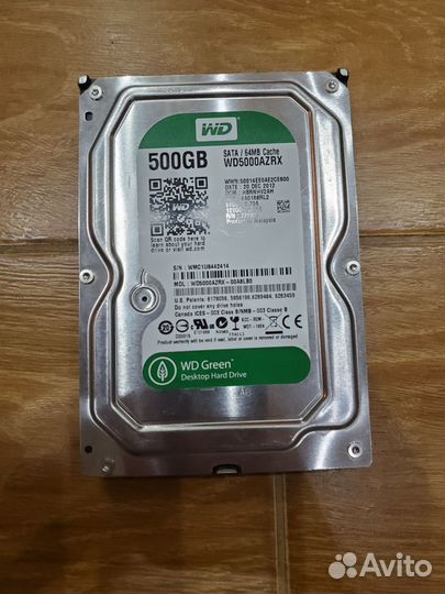 WD Green HDD 500 Gb
