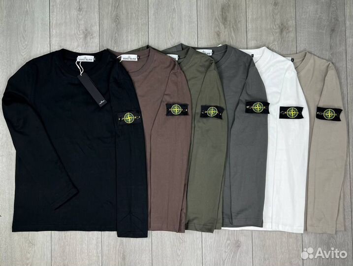 Stone island лонгслив