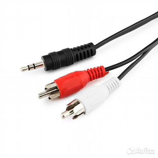 Кабель jack 3.5 2 rca 2.5 м