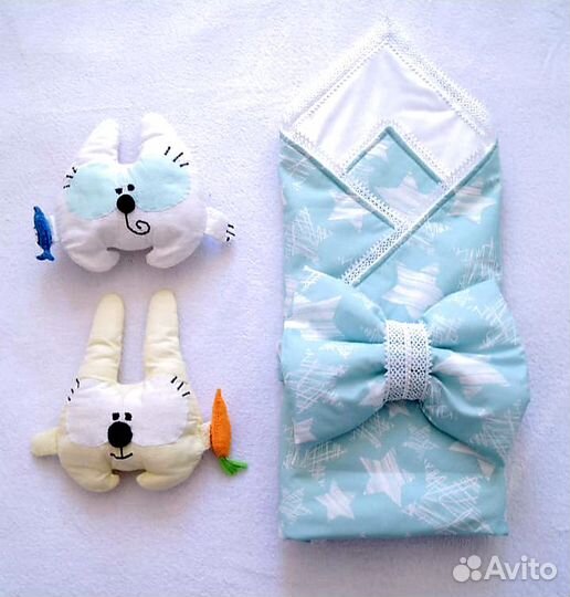 Одеяло-конверт для новорожденного