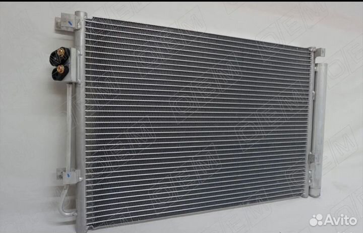 Радиатор кондиционера для Rio 3 Solaris 1 2016
