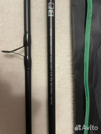 Фидерное удилище Flagman S-Canal 3.6м 70гр