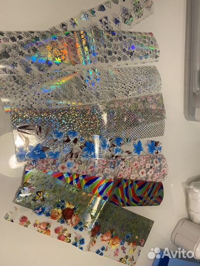 Переводная фольга для маникюра