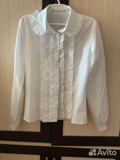 Рубашка белая для девочки