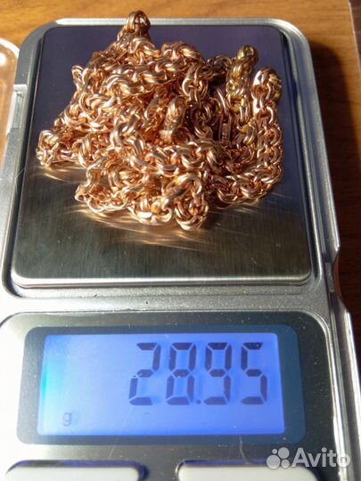 Золотая цепь 28.95 гр