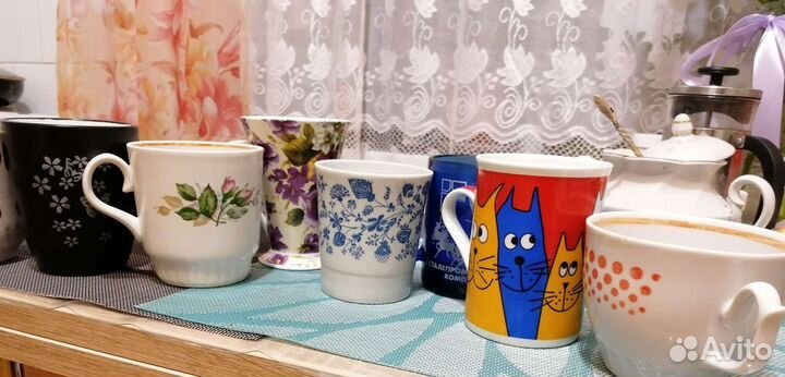 Чашки, стаканы