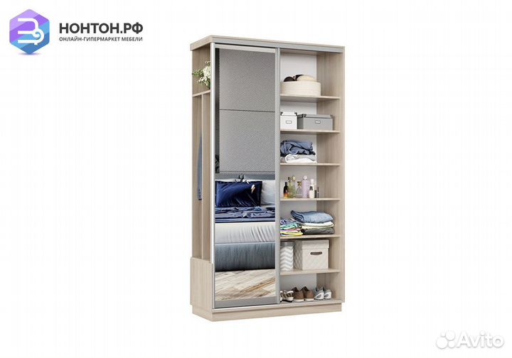 Прихожая-купе Анха мини ясень шимо светлый