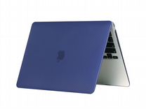 Чехол для MacBook Pro 15 2008-2011 синий карбон