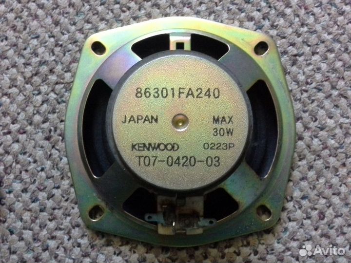 Автодинамики Kenwood - комплект