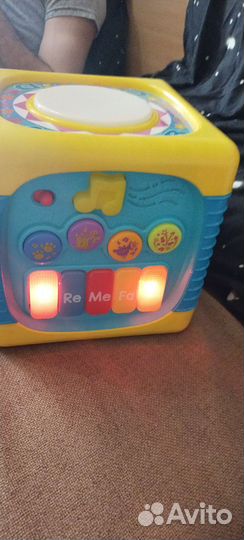 Развивающий кубик. Игрушки детские. Сортер. Пианин