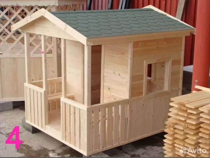 Детский домик для дачи