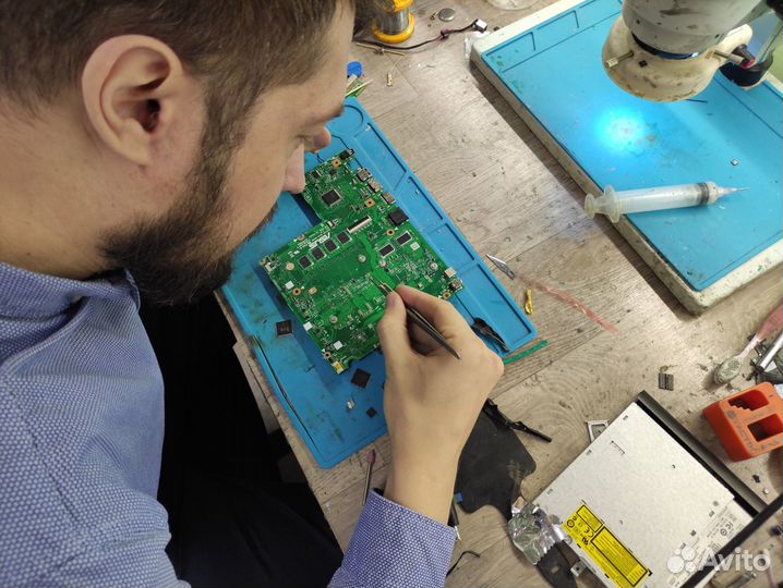 Ремонт ноутбуков компьютеров Телевизоров Игр прист