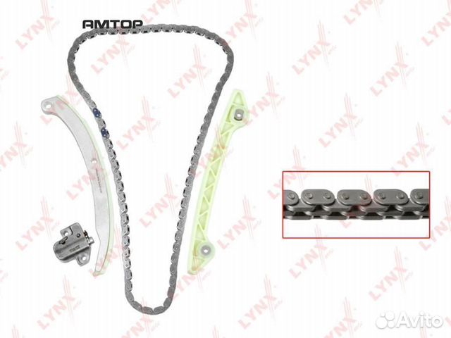Lynxauto TK0198 Комплект цепи грм