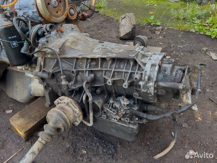 Двигатель дизельный audi AEL 2.5 TDI с коробкой