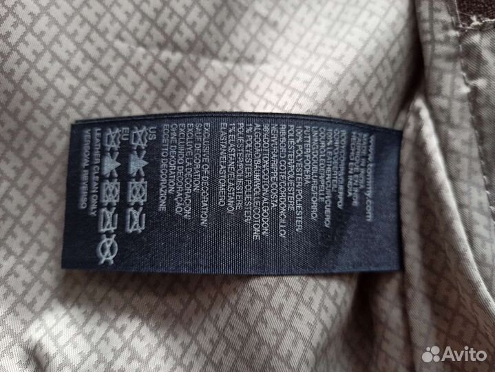 Tommy hilfiger кожаная куртка,примерка,авитодостав