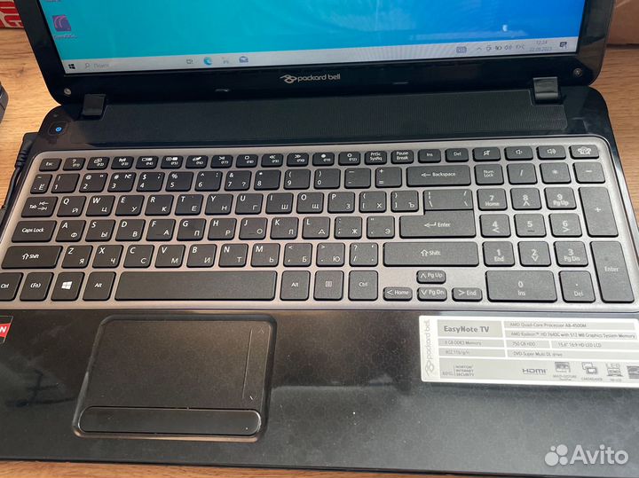 Ноутбук Packard Bell