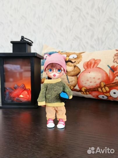 Шарнирная кукла 16 см ооак бжд баболи