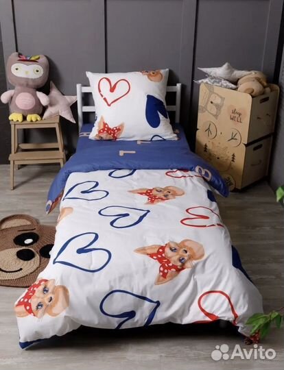 Белье постельное 1,5 детское