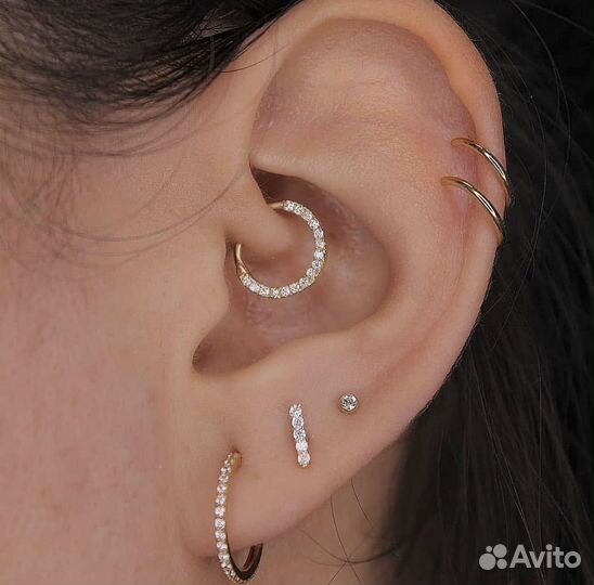 Прокол ушей пирсинг