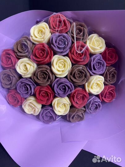 Букет Шоколадных Роз для Самых Любимых - 29 шт