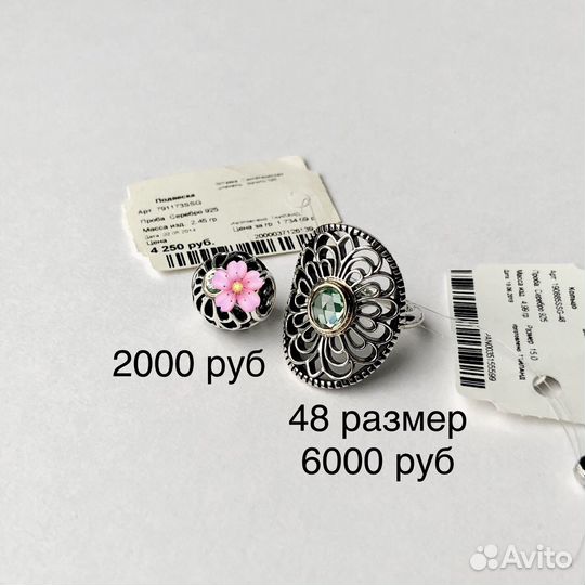 Pandora кольцо