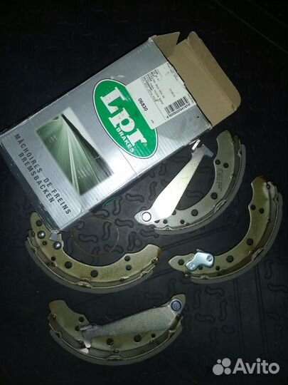 Колодки тормозные задние skoda,volkswagen,audi,sea