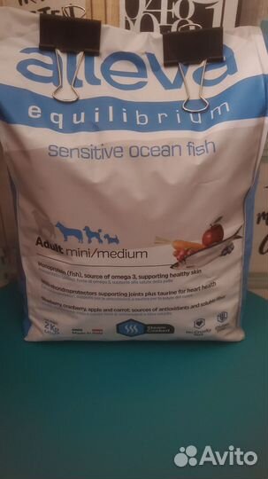 Сухой корм для собак alleva алева