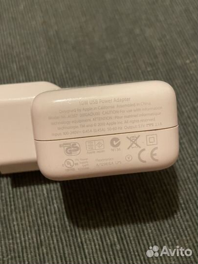 Зарядка на iPhone iPad