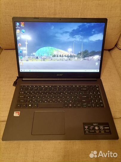 Ноутбук Acer Aspire 3 A315-22, дисплей 15.6