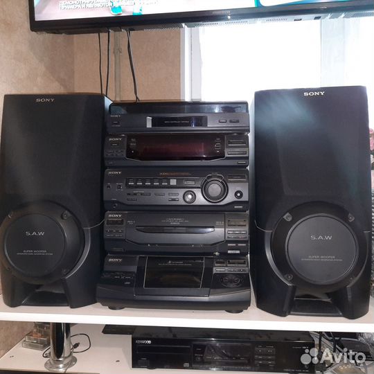 Музыкальный центр soni HCD-XB6