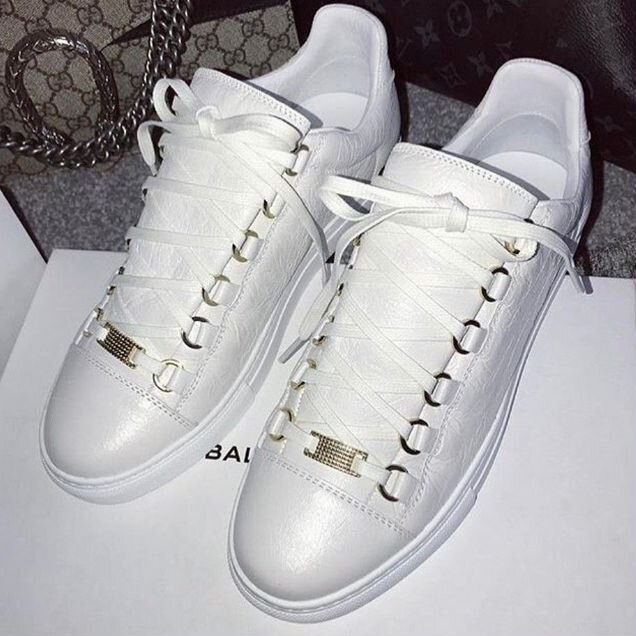 Кеды balenciaga arena low white
