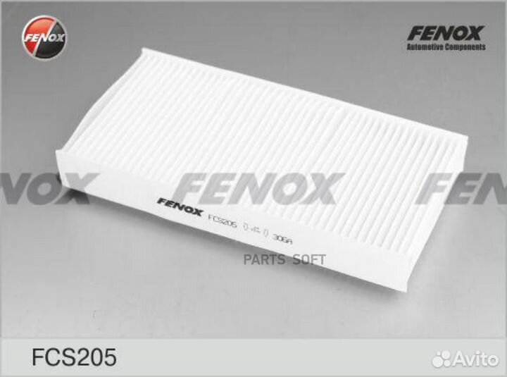Fenox FCS205 Фильтр салона peugeot 407/citroen C5