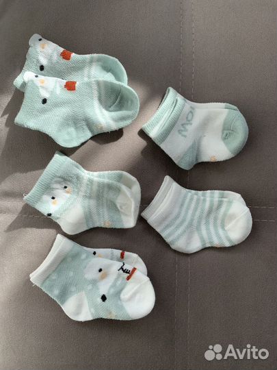 Носки для новорожденных