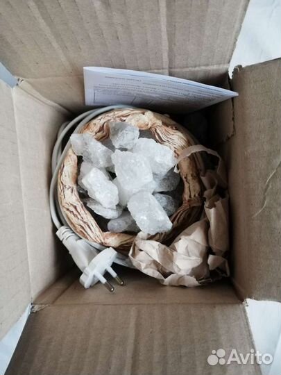 Соляная лампа новая