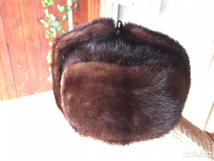 Шапка норковая мужская (размер 59)