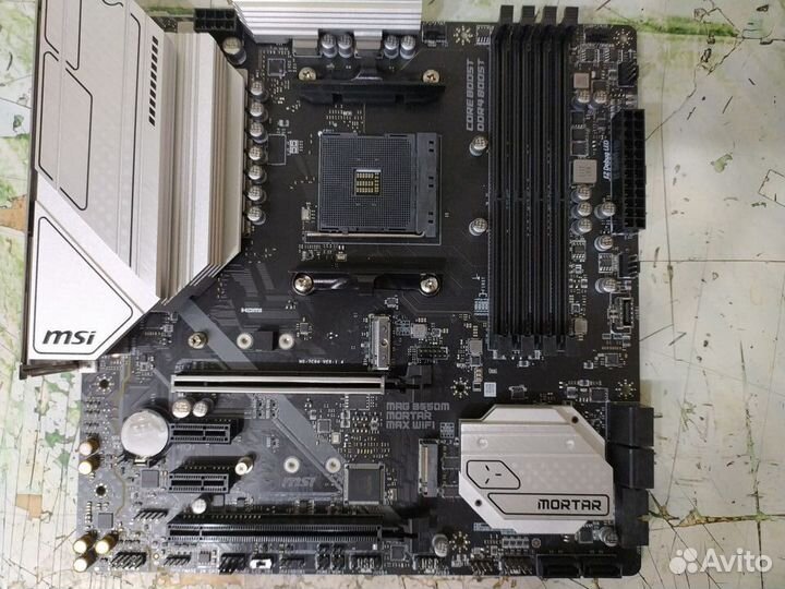 Материнская плата MSI B550M mortar MAX wifi