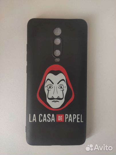 Чехол на xiaomi Mi 9t бумажный дом