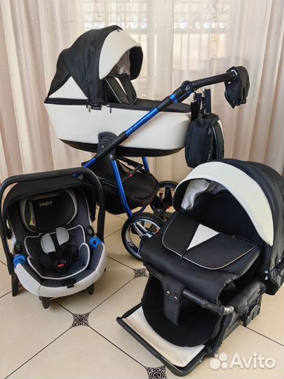 Коляска 3 в 1 Adamex reggio