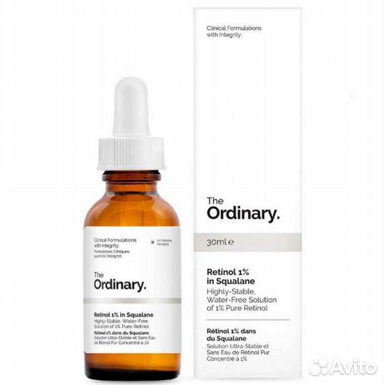 Сыворотка с1 ретинолом The Ordinary Retinol 1