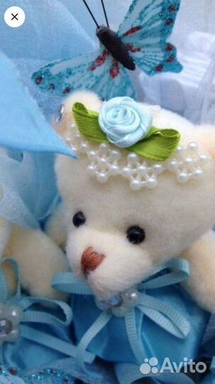 Корзина с мишками