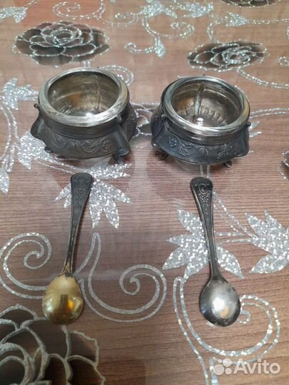 Солонка мельхиор СССР